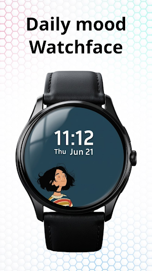 Daily Mood Watch Face Screenshot 0