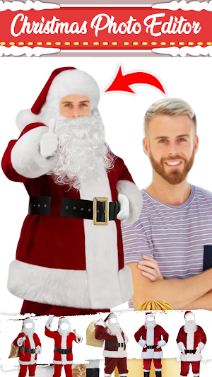 Christmas Photo Editor Screenshot 0