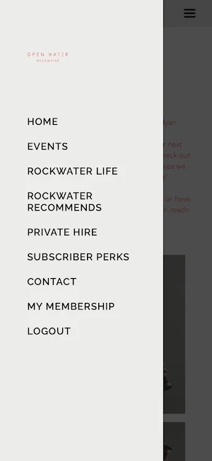 Open Water Subscription Screenshot 1