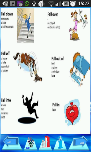 English Phrasal Verb Flashcard Screenshot 0