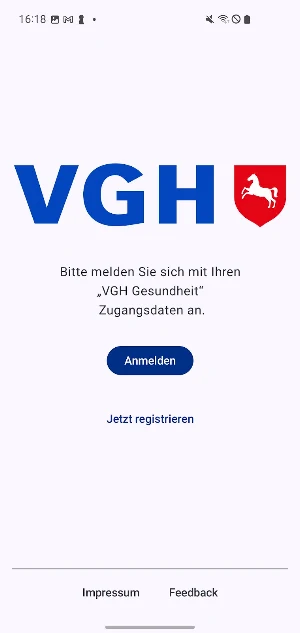 VGH Gesundheit Screenshot 0