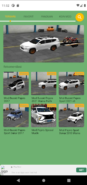 Mod Bussid Pajero Terbaru Screenshot 2