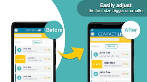 Big Font: Enlarge font - BigFont & Larger Font Screenshot 0