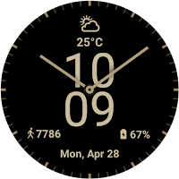 Golden Age - watch face