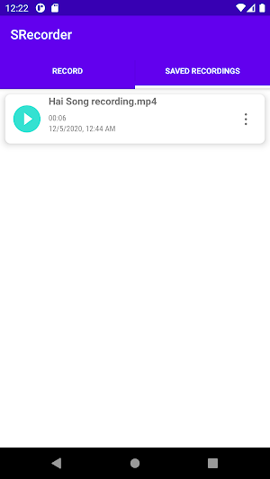 SRecorder Screenshot 1