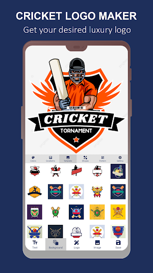 Cricket Logo Maker Screenshot 1