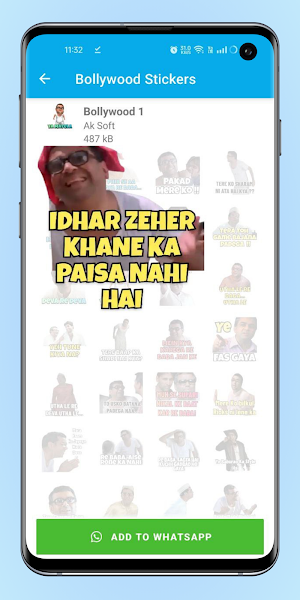 Bollywood Stickers Screenshot 3