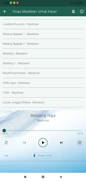 Masteran Kacer Jawara Screenshot 3