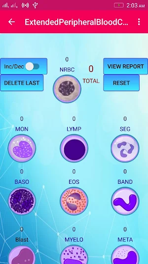 Blood Counter Screenshot 2