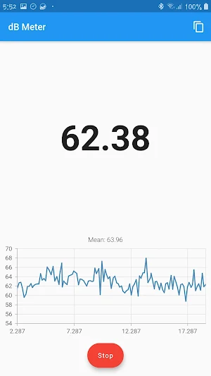 dB Noise Meter Screenshot 2
