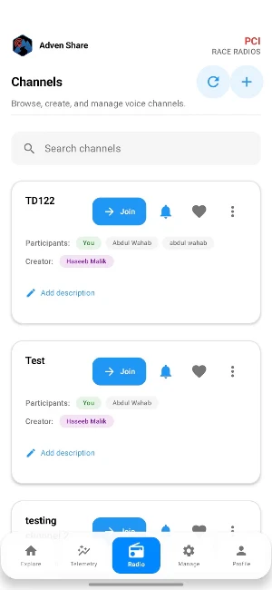 AdvenShare by PCI Screenshot 1