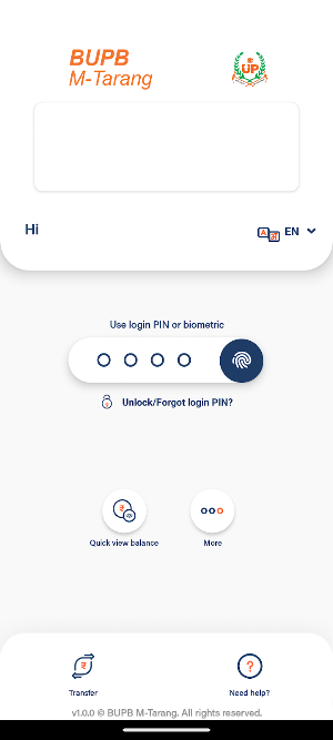BUPB M-Tarang Screenshot 2