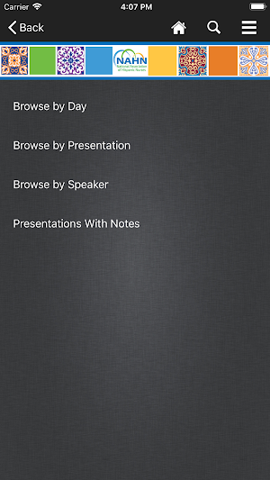 NAHN Events Screenshot 3