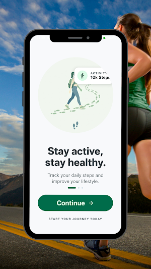 StepUp-Step Counter & Calories Screenshot 1