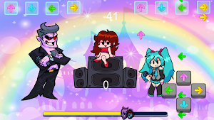 unicorn academy vs fnf mod Screenshot 2