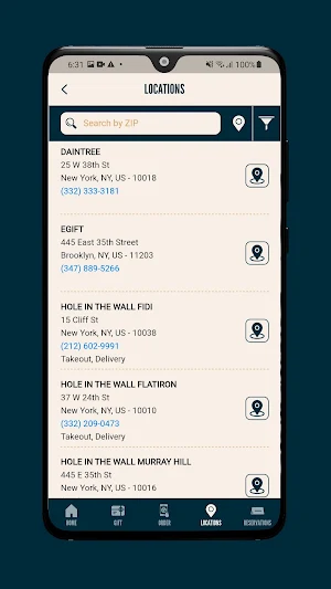 Parched Hospitality Loyalty Screenshot 2