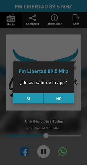 Fm Libertad 89.5 Mhz Screenshot 2