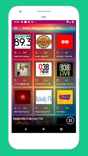 Radio Singapore + Radio Online Screenshot 2