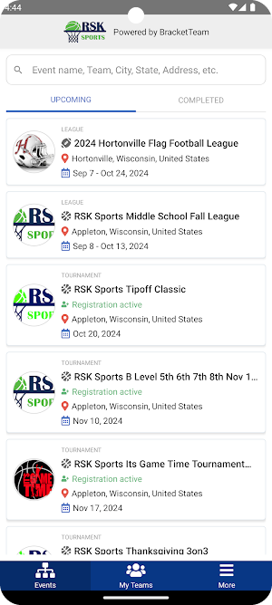 RSK Sports Screenshot 0