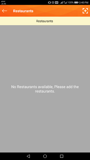 FsPartner - Restaurant App Screenshot 2