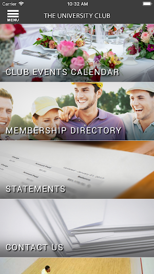 University Club of Providence Screenshot 2