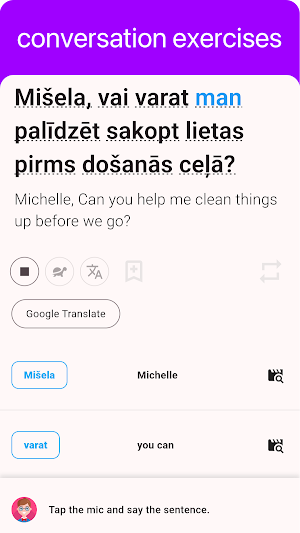 Latvian - Listening Speaking Screenshot 3