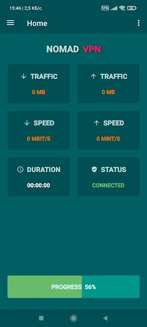 Nomad VPN Unlimited Screenshot 1