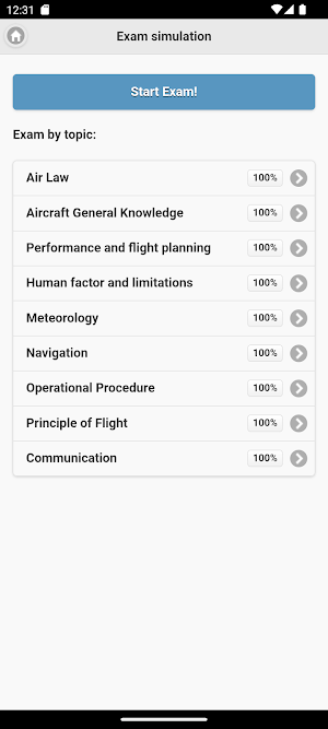Quiz PPL(A) English Screenshot 1