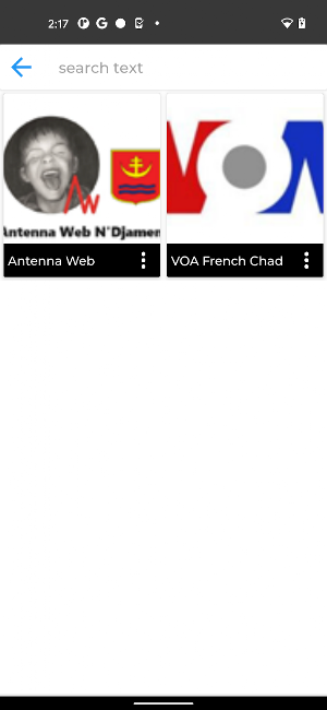 Tchad Radios + enregistreur Screenshot 0