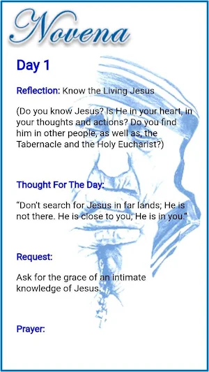 Saint Teresa of Calcutta Devotion Screenshot 2
