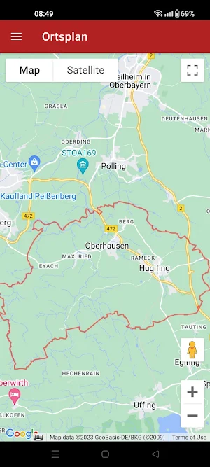 Oberhausen (Oberbayern) APP Screenshot 2