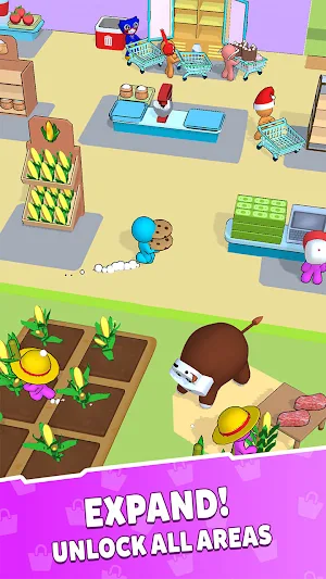 Mini Market: Mart Tycoon Screenshot 1