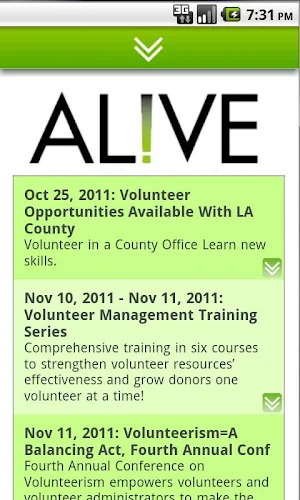 AL!VE - Volunteer Engagement Screenshot 2