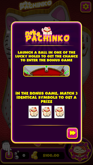 Pachinko Neko Screenshot 1