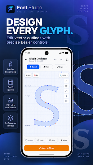 Font Studio: Font Engineer Screenshot 1