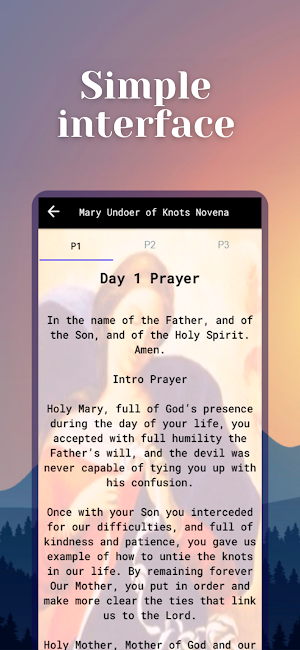 Mary Undoer of Knots Novena Screenshot 1