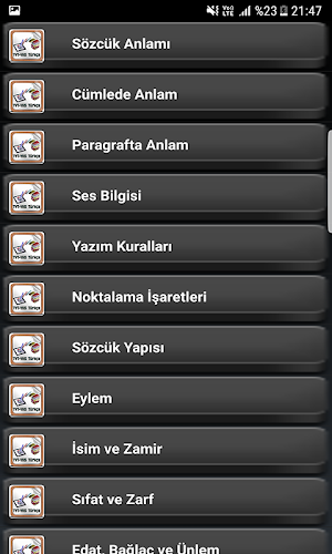TYT ve AYT Türkçe Dil Anlatım Konuları Screenshot 1