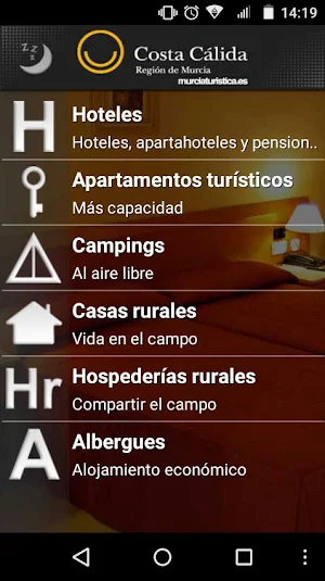 Turismo Región de Murcia Screenshot 1