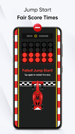 Reflex Test - Formula Race Screenshot 2