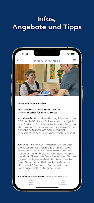 DRV Bund - Die Reha-Zentren Screenshot 2