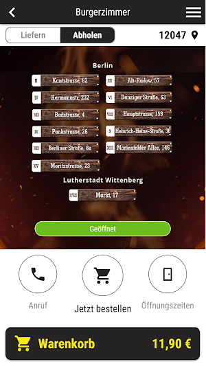 Burgerzimmer Screenshot 1