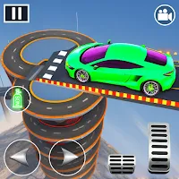 Mega Ramp Stunt Car Race