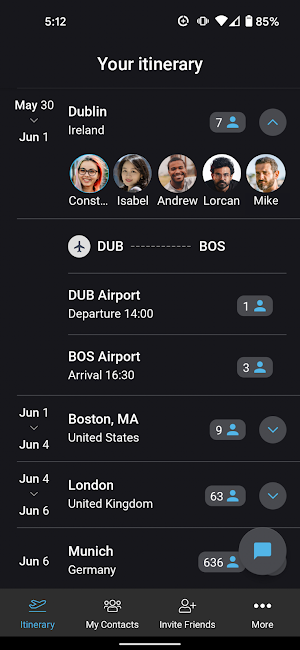 apreet β – Meet Contacts Screenshot 0