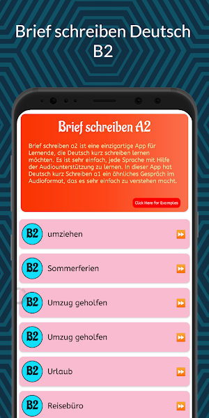 Brief schreiben Deutsch B2 Screenshot 1