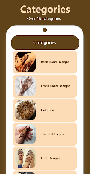 Modern Mehndi Designs - Henna Screenshot 1