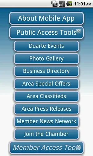Duarte Chamber of Commerce Screenshot 2
