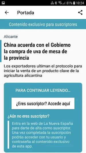 Diario Información Screenshot 2