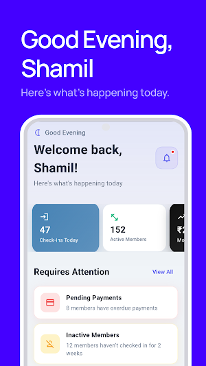 Gymio – Smart Gym Management Screenshot 2