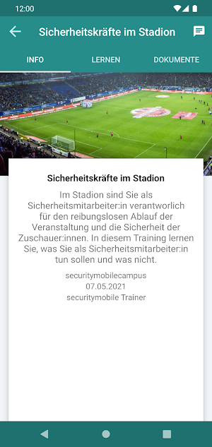 Security Mobile Campus Screenshot 1
