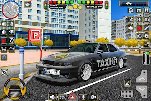 US Taxi Game 2023: Taxi Driver Screenshot 3